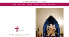 Desktop Screenshot of immanuellutheran-evv.org